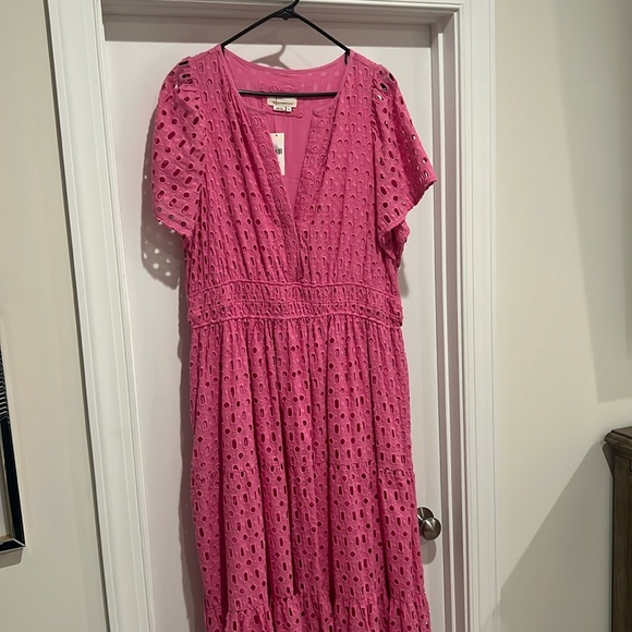 Anthropologie Pink Dress - Picture 2 of 6